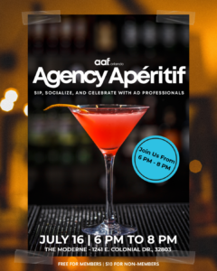 Agency Aperitif July 16 6-8PM
